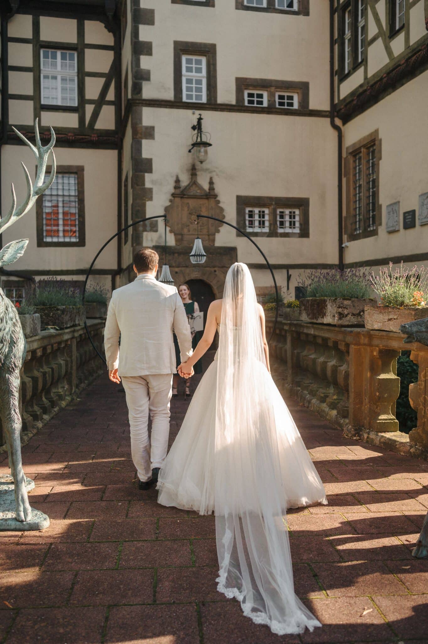 Freie Trauung im Schlosshof